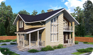 Дома с мансардой