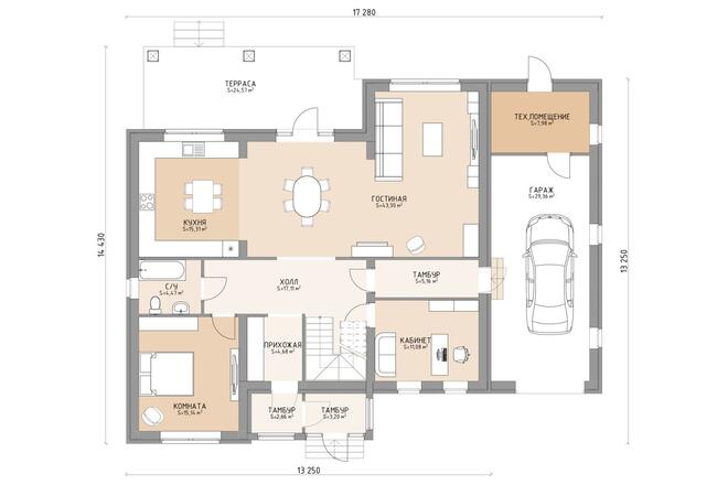 Alberto classik Plan 2D 1